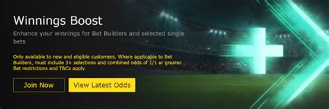 bet365 25 winnings boost